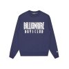 Billionaire Boys Club Classics Sweatshirts | Straight Logo Crewneck - Navy