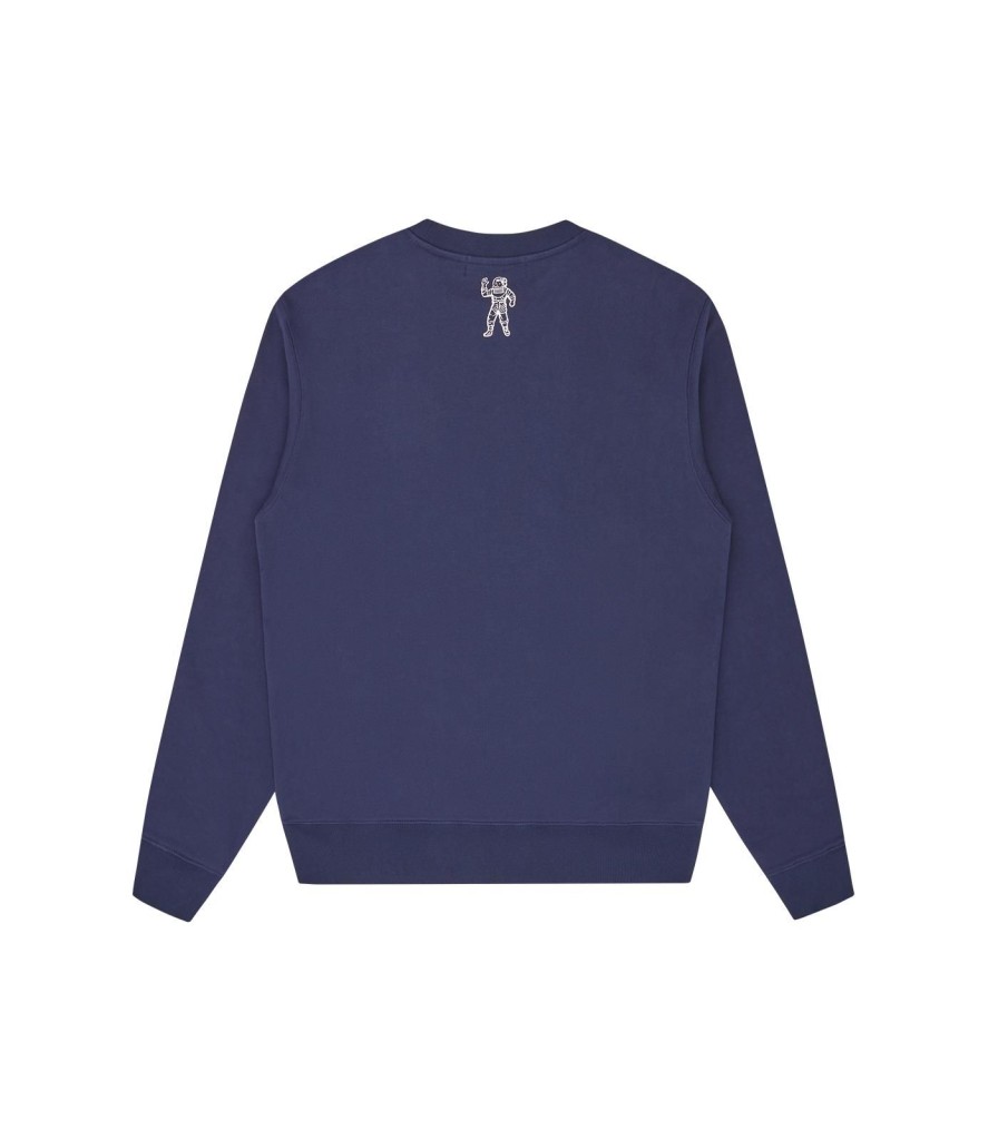 Billionaire Boys Club Classics Sweatshirts | Straight Logo Crewneck - Navy