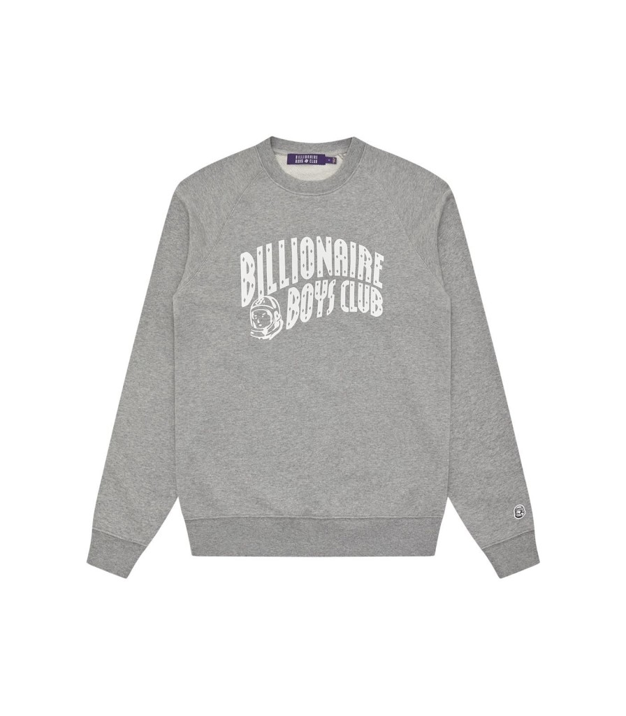 Billionaire Boys Club Classics Classics | Arch Logo Crewneck - Heather Grey