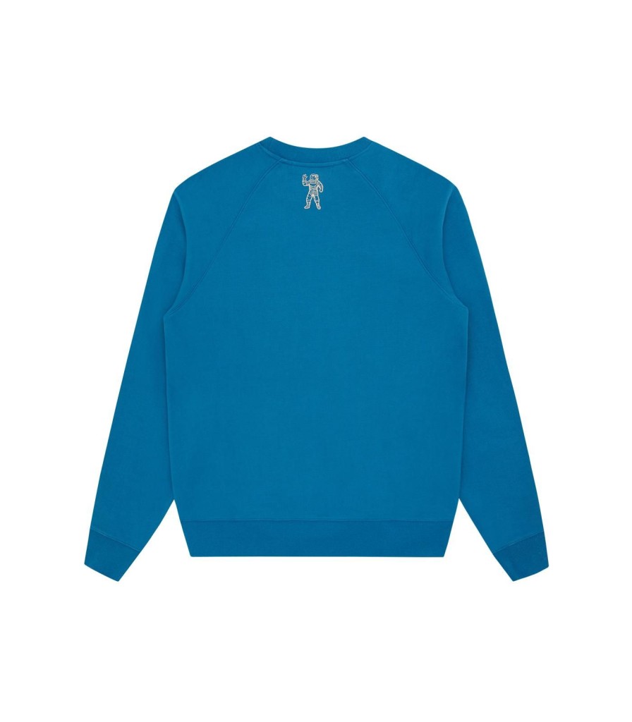 Billionaire Boys Club Pre-Spring '24 Sweatshirts | Duck Camo Arch Logo Crewneck - Blue