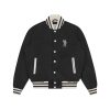 Billionaire Boys Club Pre-Fall '24 Outerwear | Arch Logo Lightweight Varsity Jacket - Black