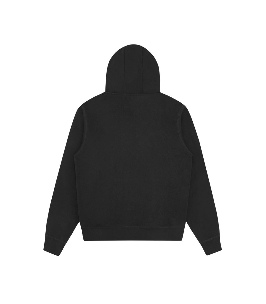 BB ASTRO Hoodies | Bb Astro Small Logo Popover Hood - Black/Pink Logo