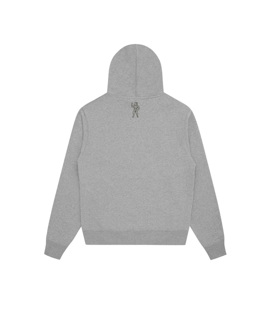 Billionaire Boys Club Spring '24 Hoodies | Dollar Sign Popover Hood - Heather Grey