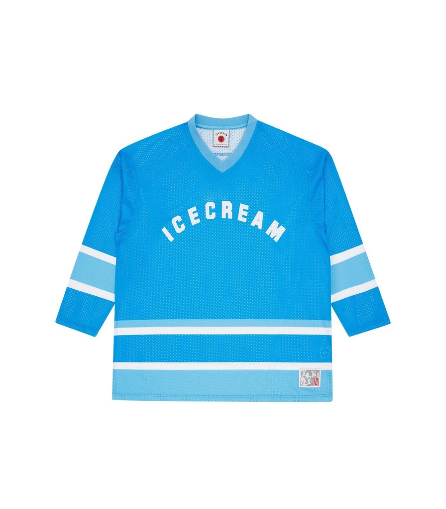 ICECREAM Pre-Spring '24 Shirts | Hockey Shirt - Blue