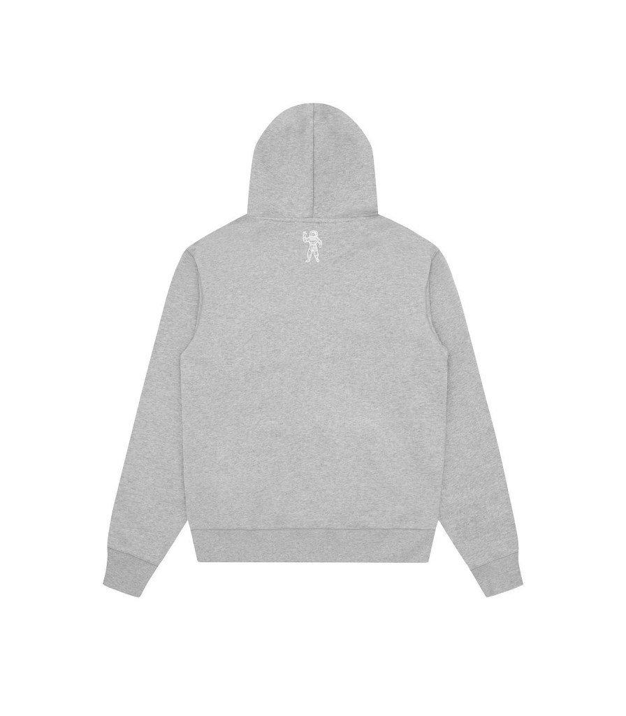 Billionaire Boys Club Classics Hoodies | Small Arch Logo Popover Hood - Heather Grey