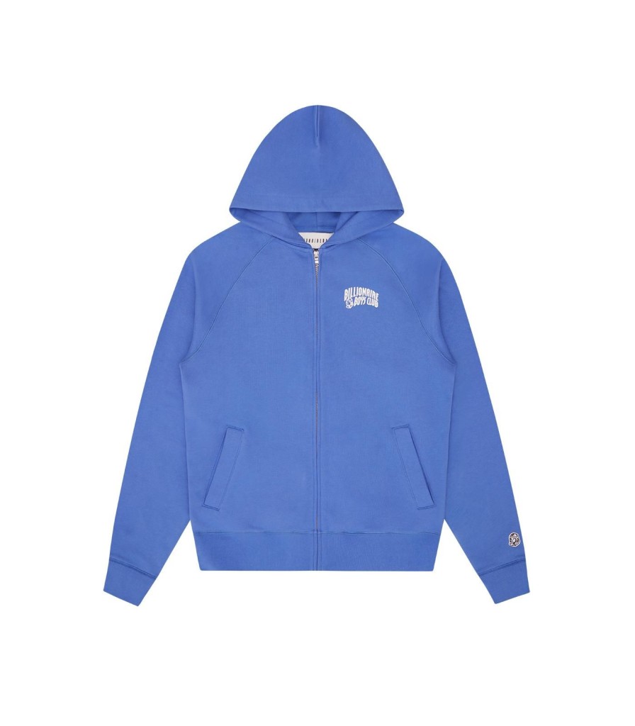 Billionaire Boys Club Classics Hoodies | Small Arch Logo Zip Through - Violet