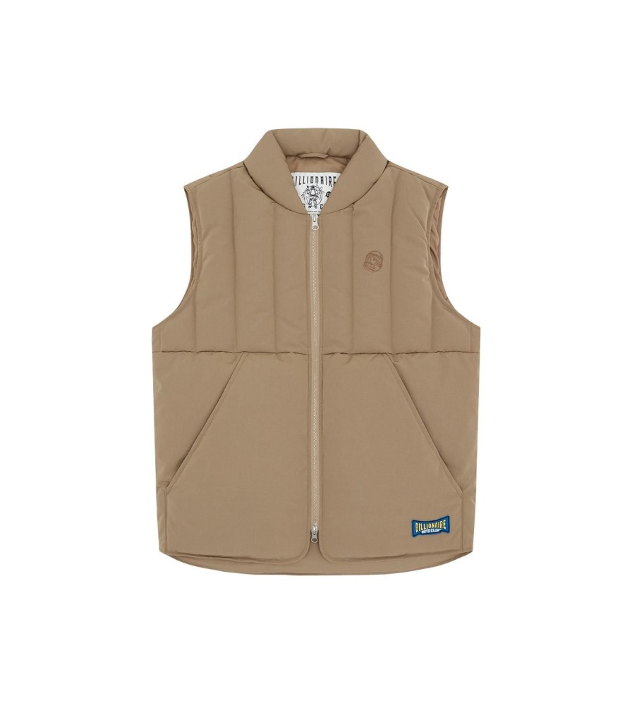 Billionaire Boys Club Spring '24 Outerwear | Quilted Down Gilet - Putty