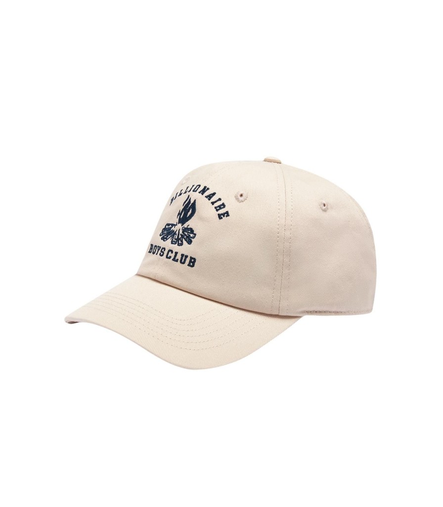 Billionaire Boys Club Pre-Spring '24 Headwear | Camp Fire Curved Visor Cap - Cream