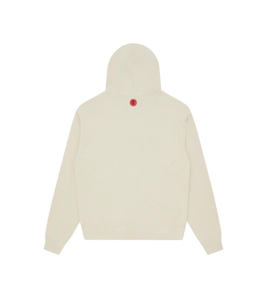 ICECREAM Pre-Spring '24 Hoodies | Button Up Popover Hood - Off-White