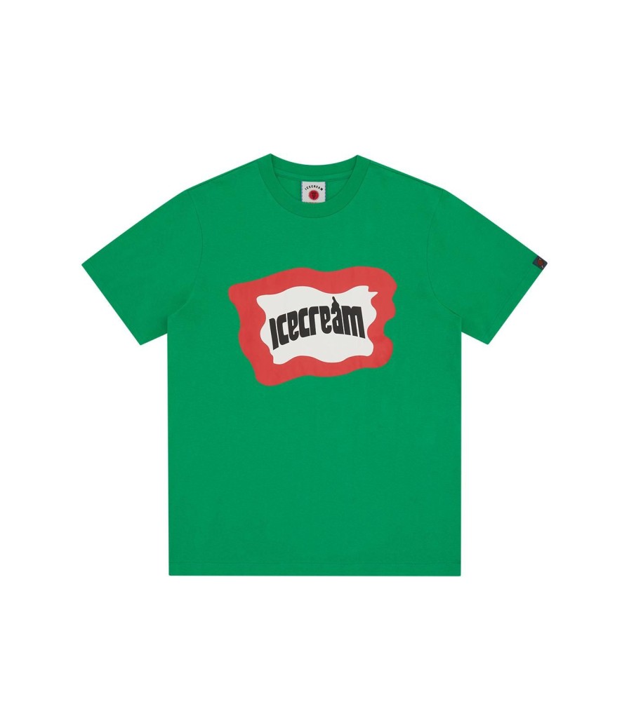 ICECREAM EU EXCLUSIVE T-Shirts | Splatter T-Shirt - Green