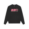 BB ASTRO Tracksuits | Bb Astro Crewneck - Black/Pink Logo