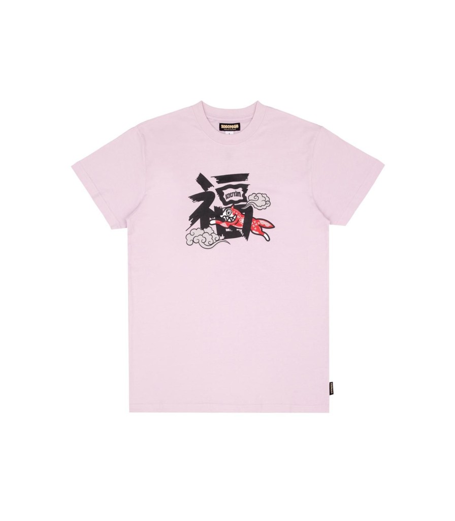 BBC ICECREAM: YEAR OF THE DRAGON T-Shirts | Lucky Dog Tee - Pink