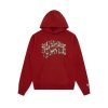 Billionaire Boys Club Pre-Spring '24 Hoodies | Duck Camo Arch Logo Popover Hood - Red