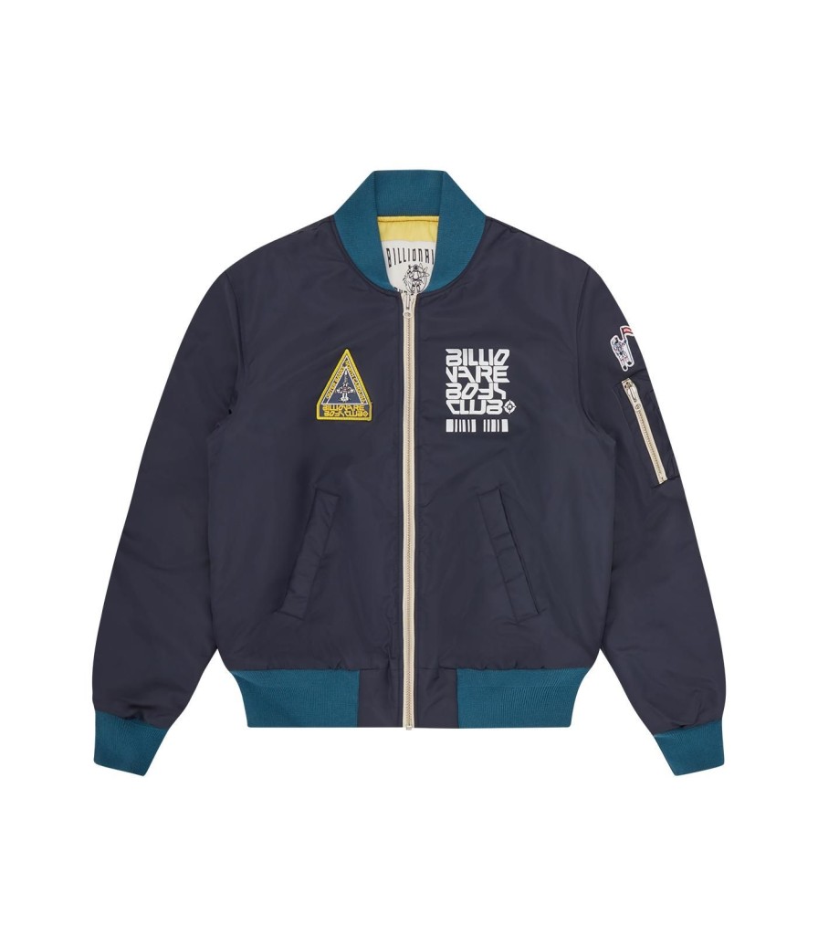 Billionaire Boys Club Pre-Fall '24 Outerwear | Outerbanks Bomber Jacket - Navy