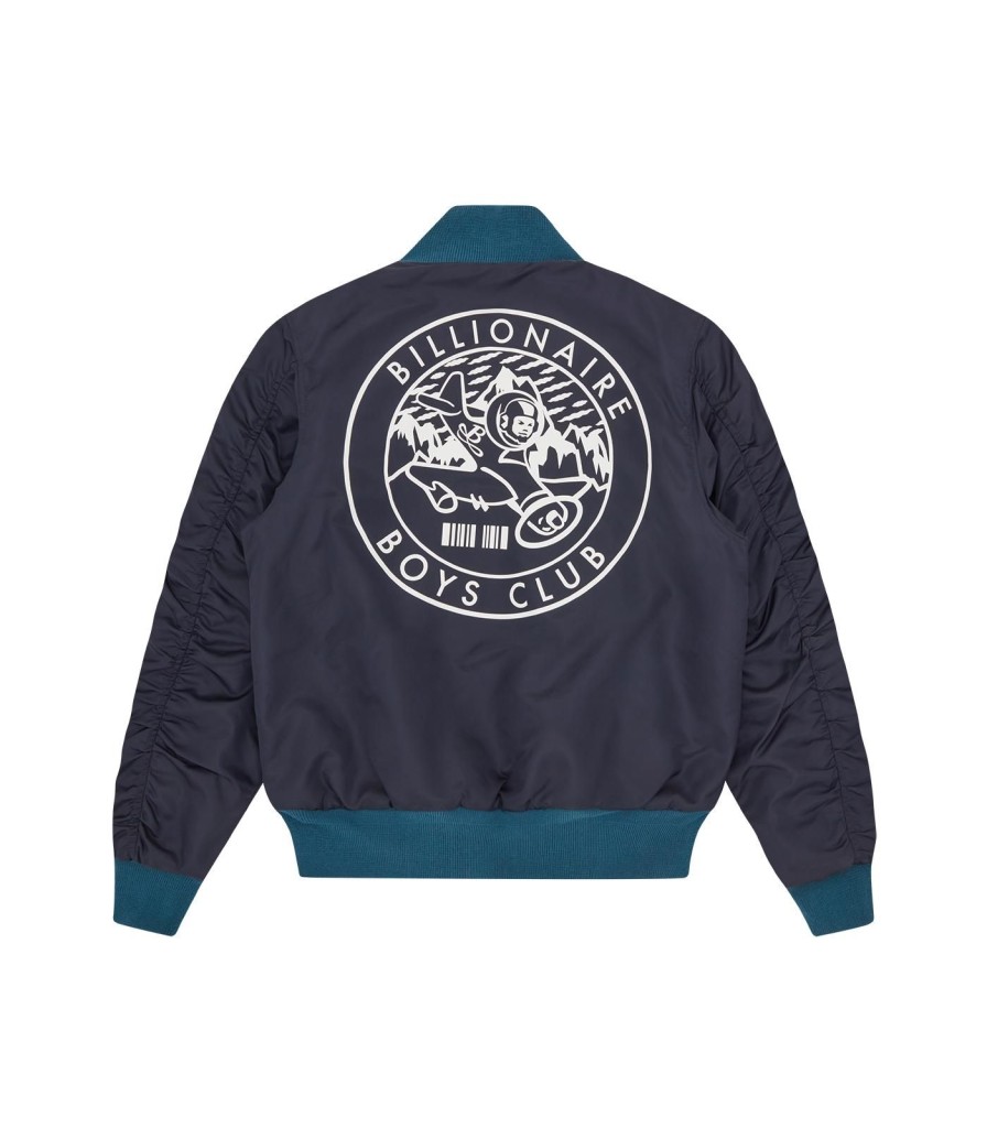 Billionaire Boys Club Pre-Fall '24 Outerwear | Outerbanks Bomber Jacket - Navy