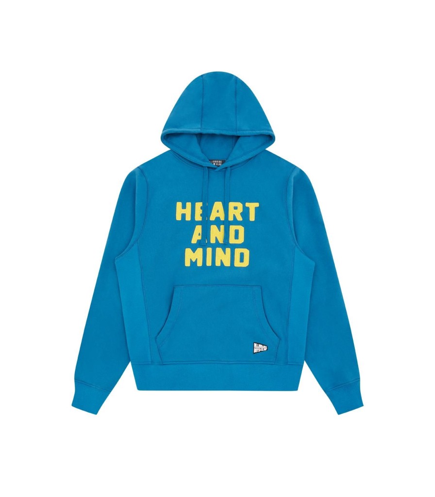 Billionaire Boys Club Pre-Spring '24 Hoodies | Heart And Mind Popover Hood - Blue