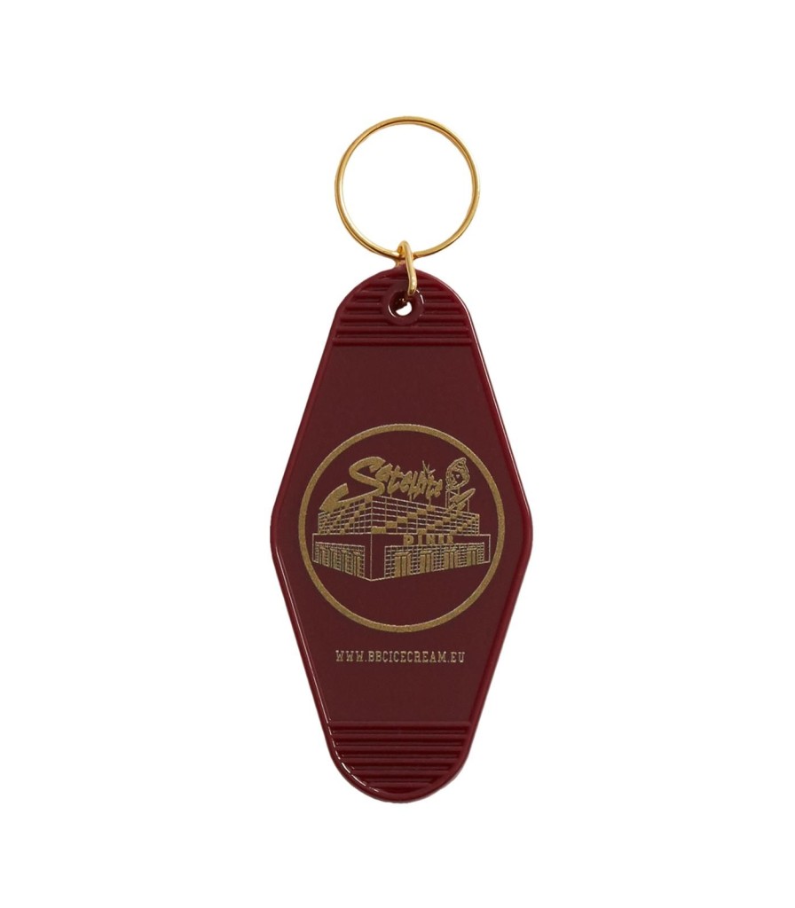 DINER Accessories | Diner Keyring - Burgundy