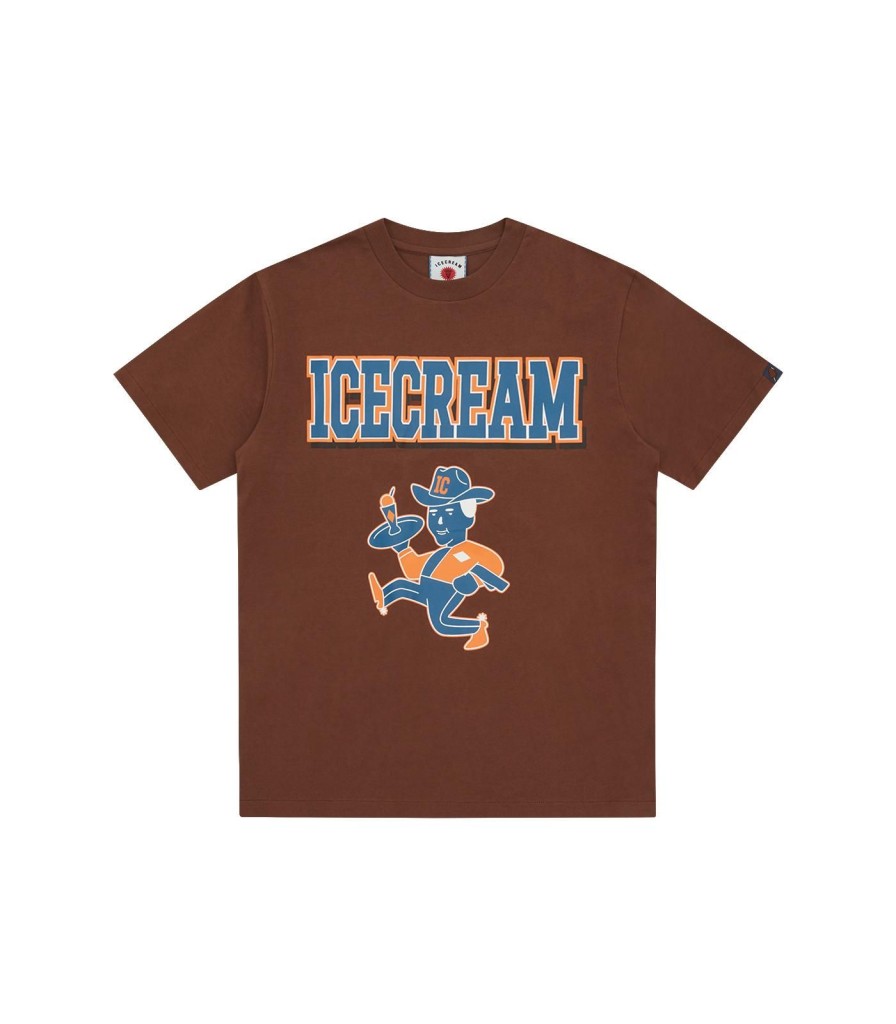 ICECREAM Pre-Spring '24 T-Shirts | Served Up T-Shirt - Brown