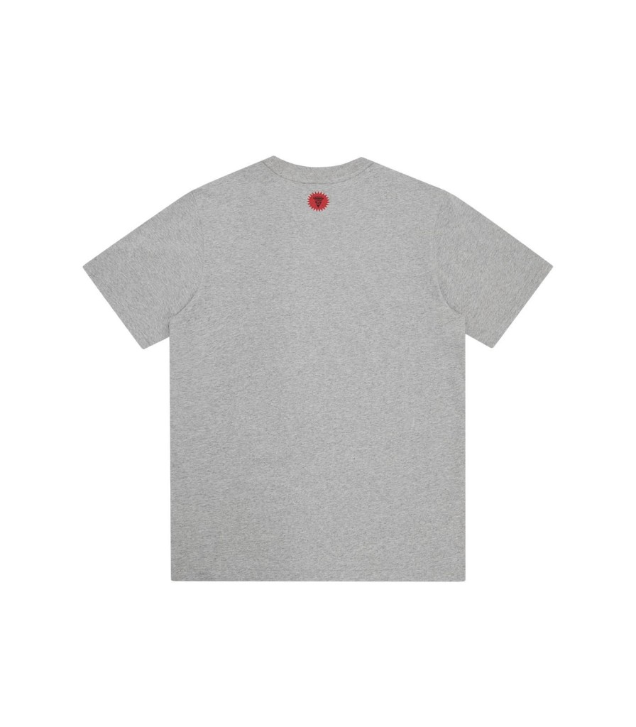 ICECREAM Spring '24 T-Shirts | Gothic College Logo T-Shirt - Heather Grey