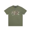 Billionaire Boys Club Spring '24 T-Shirts | Camo Arch Logo T-Shirt - Green