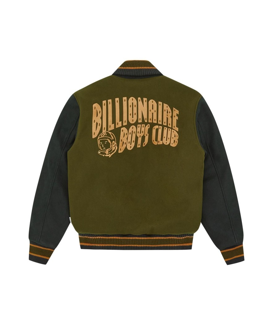 Billionaire Boys Club Pre-Spring '24 Outerwear | Astro Varsity Jacket - Green