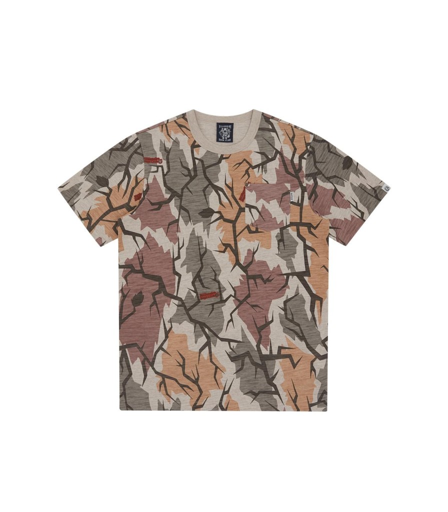 Billionaire Boys Club Spring '24 T-Shirts | Camo Print T-Shirt - Multi Camo