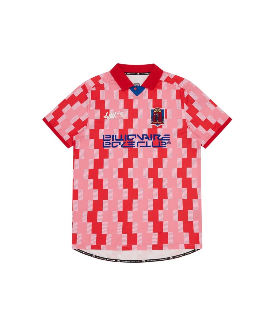 Billionaire Boys Club World Cup Shirts & Polos | Billionaire Boys Club London Football Shirt - Red