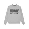 Billionaire Boys Club Classics Sweatshirts | Straight Logo Crewneck - Heather Grey