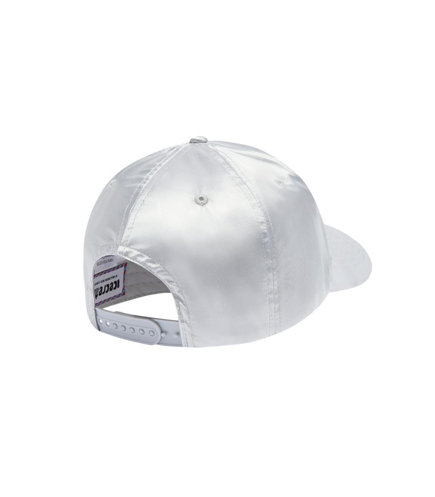 ICECREAM Pre-Spring '24 Headwear | Piano Satin Trucker - Silver