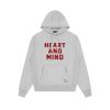 Billionaire Boys Club Pre-Spring '24 Hoodies | Heart And Mind Popover Hood - Heather Grey