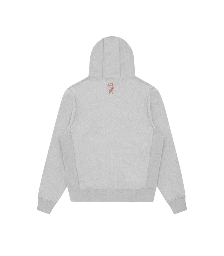 Billionaire Boys Club Pre-Spring '24 Hoodies | Heart And Mind Popover Hood - Heather Grey