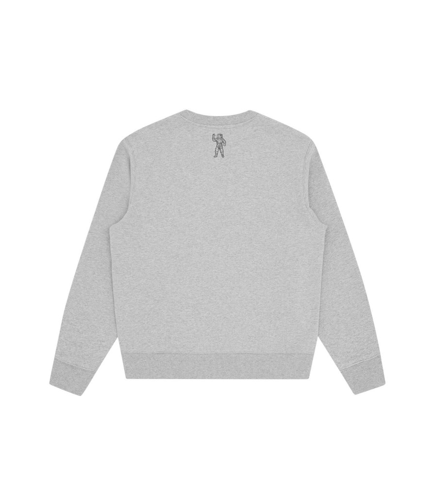 Billionaire Boys Club Spring '24 Sweatshirts | Camo Arch Logo Crewneck - Heather Grey