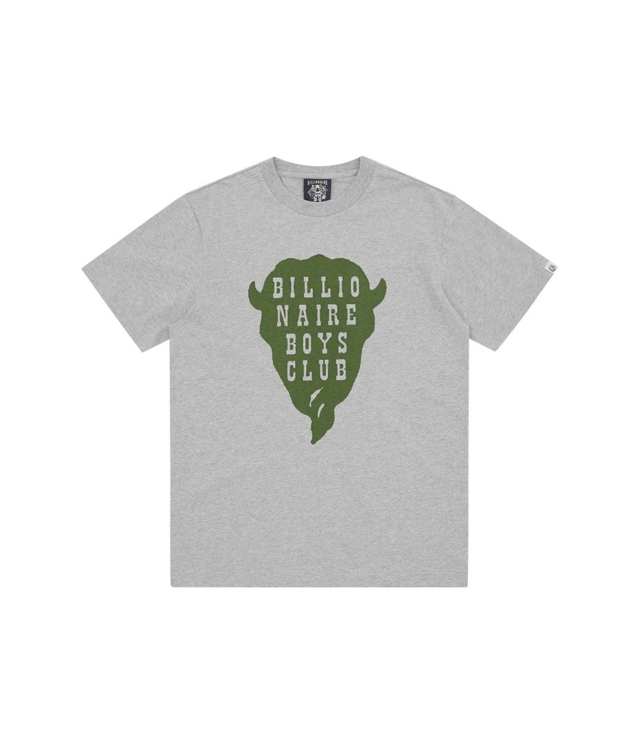 Billionaire Boys Club Pre-Spring '24 T-Shirts | Buffalo T-Shirt- Heather Grey