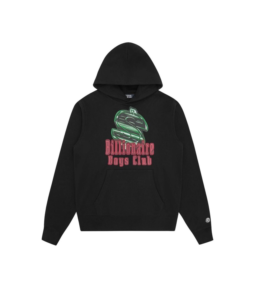 Billionaire Boys Club Spring '24 Hoodies | Dollar Sign Popover Hood - Black