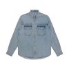 ICECREAM RUNNING DOG DENIM Shirts | Running Dog Denim Shirt - Heavy Wash Blue