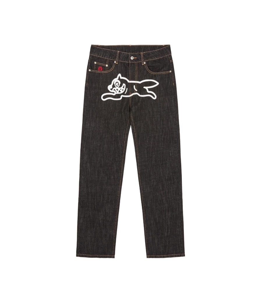 ICECREAM & SSENSE Denim & Pants | Running Dog Denim Pant - Black