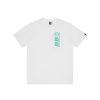 BB ASTRO T-Shirts | Bb Astro Repeat Logo T-Shirt - White/Green Logo