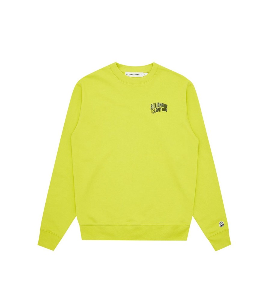 Billionaire Boys Club Classics Classics | Small Arch Logo Crewneck - Acid Yellow