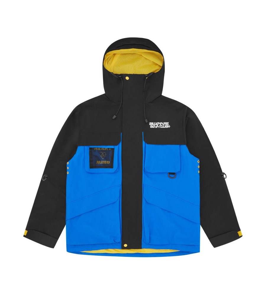 Billionaire Boys Club Pre-Fall '24 Outerwear | Multi Pocket Tech Jacket - Black/Blue