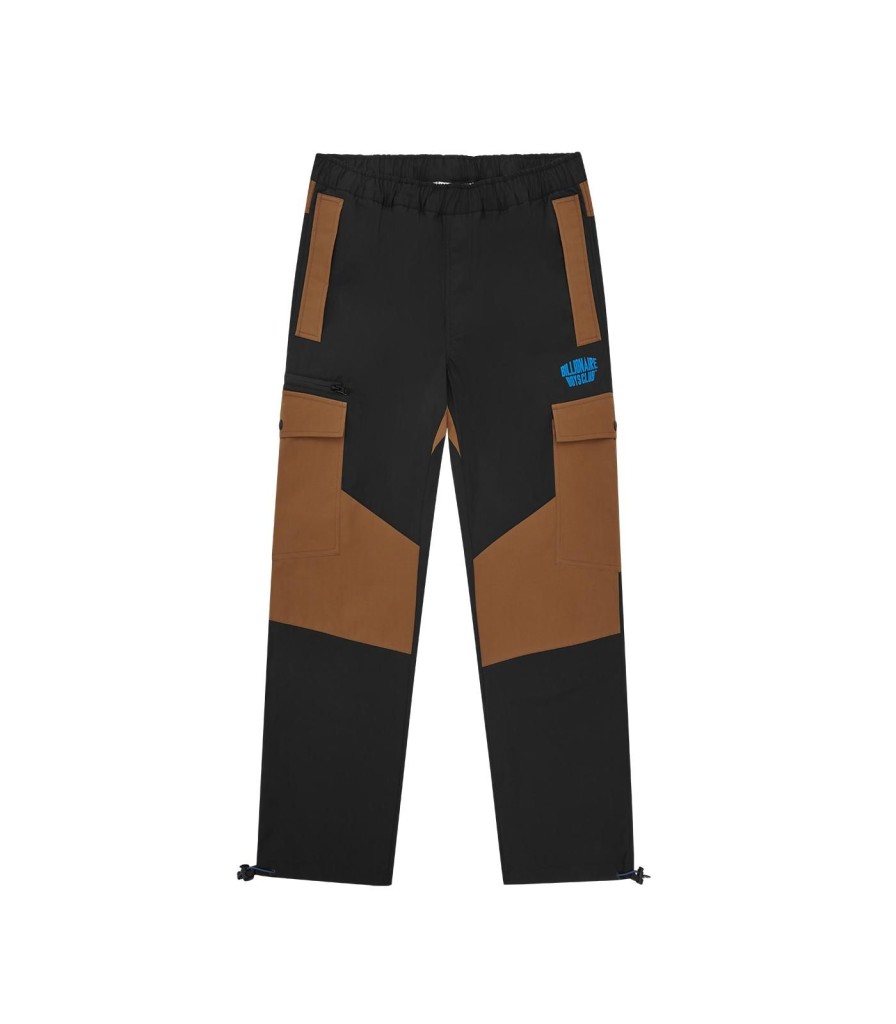 Billionaire Boys Club Spring '24 Denim & Pants | Panelled Tech Pant - Black/Brown