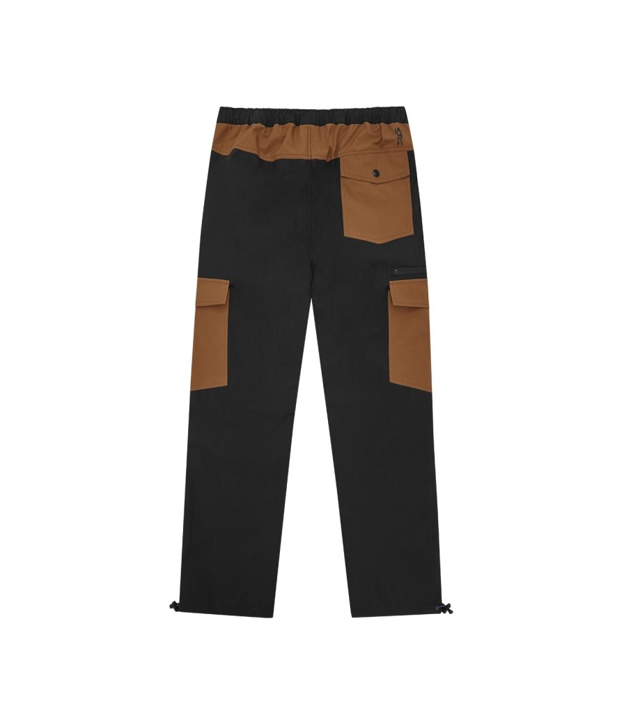 Billionaire Boys Club Spring '24 Denim & Pants | Panelled Tech Pant - Black/Brown