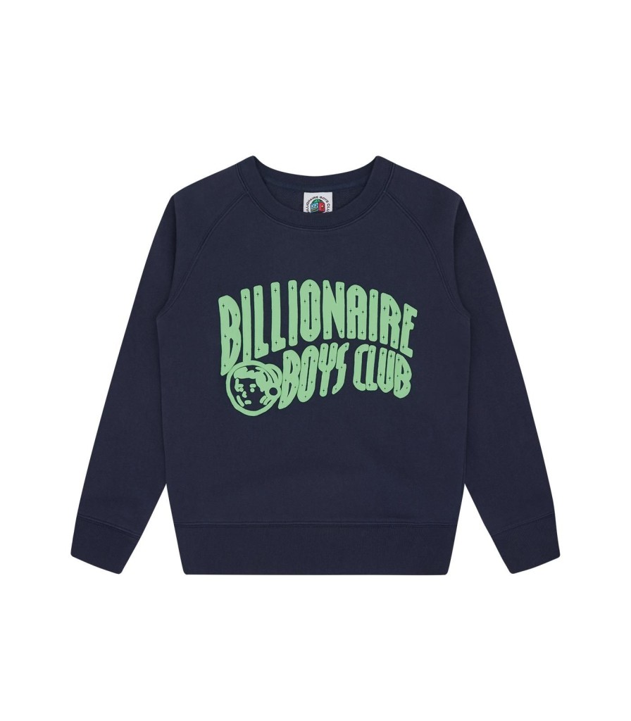 Billionaire Boys Club Kids Kids | Kids Arch Logo Crewneck - Navy