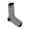 ICECREAM Pre-Spring '24 Accessories | Houndstooth Socks - Black/White