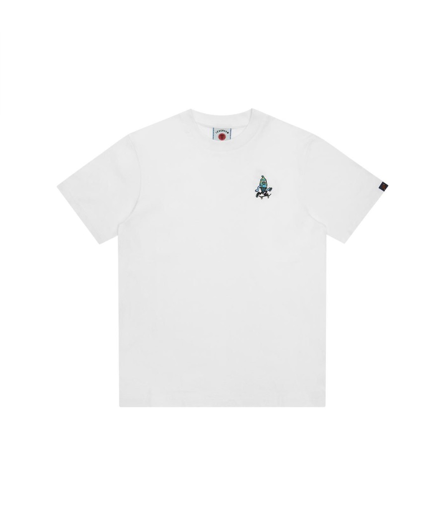 ICECREAM Spring '24 T-Shirts | Team Eu Skate Cone T-Shirt - White