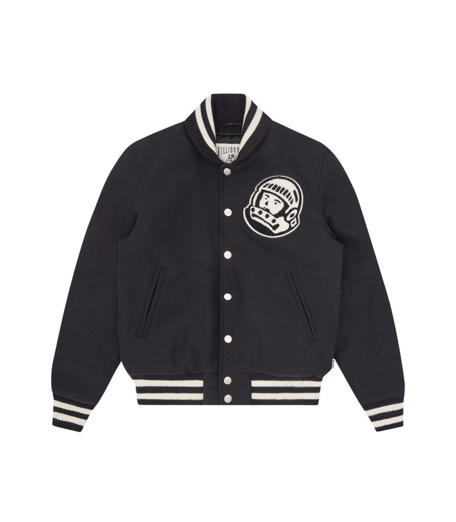 Billionaire Boys Club Spring '24 Outerwear | Astro Varsity Jacket - Navy