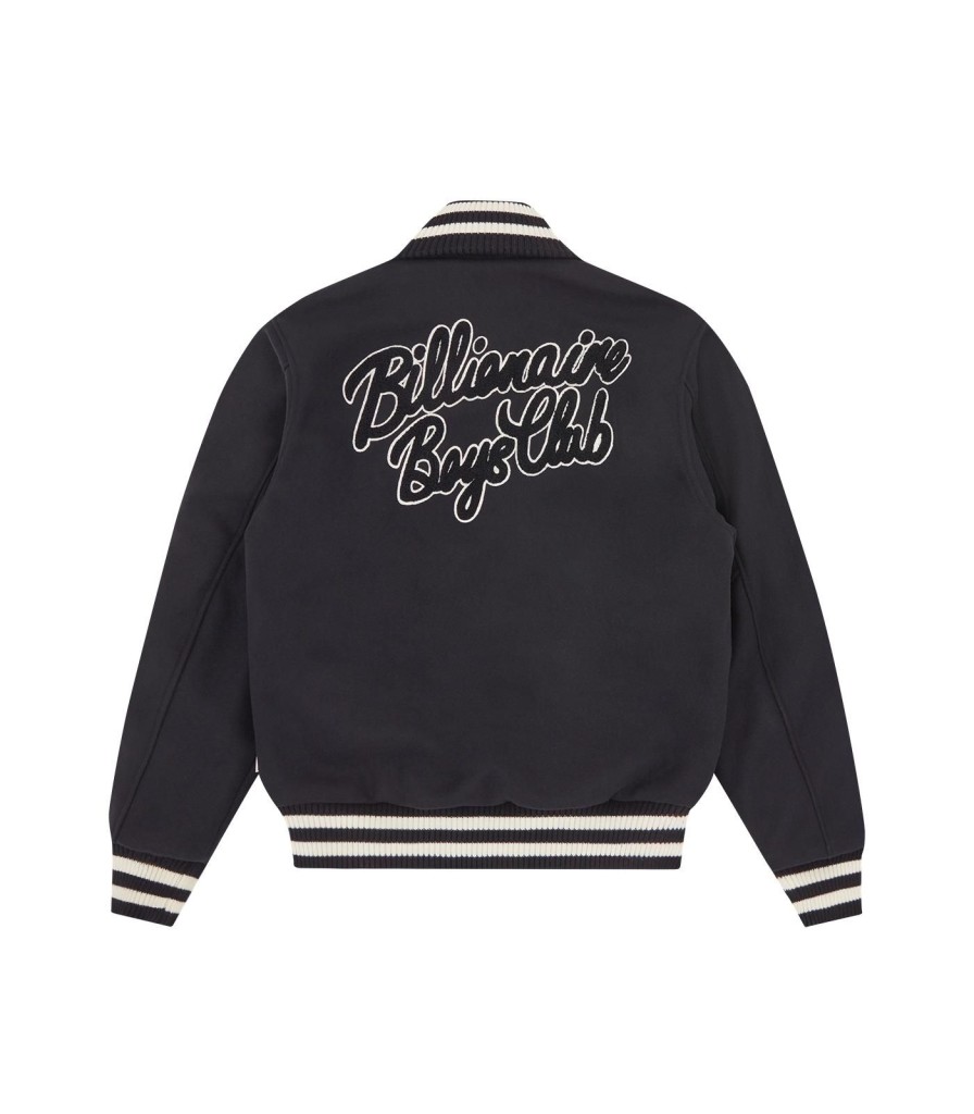 Billionaire Boys Club Spring '24 Outerwear | Astro Varsity Jacket - Navy