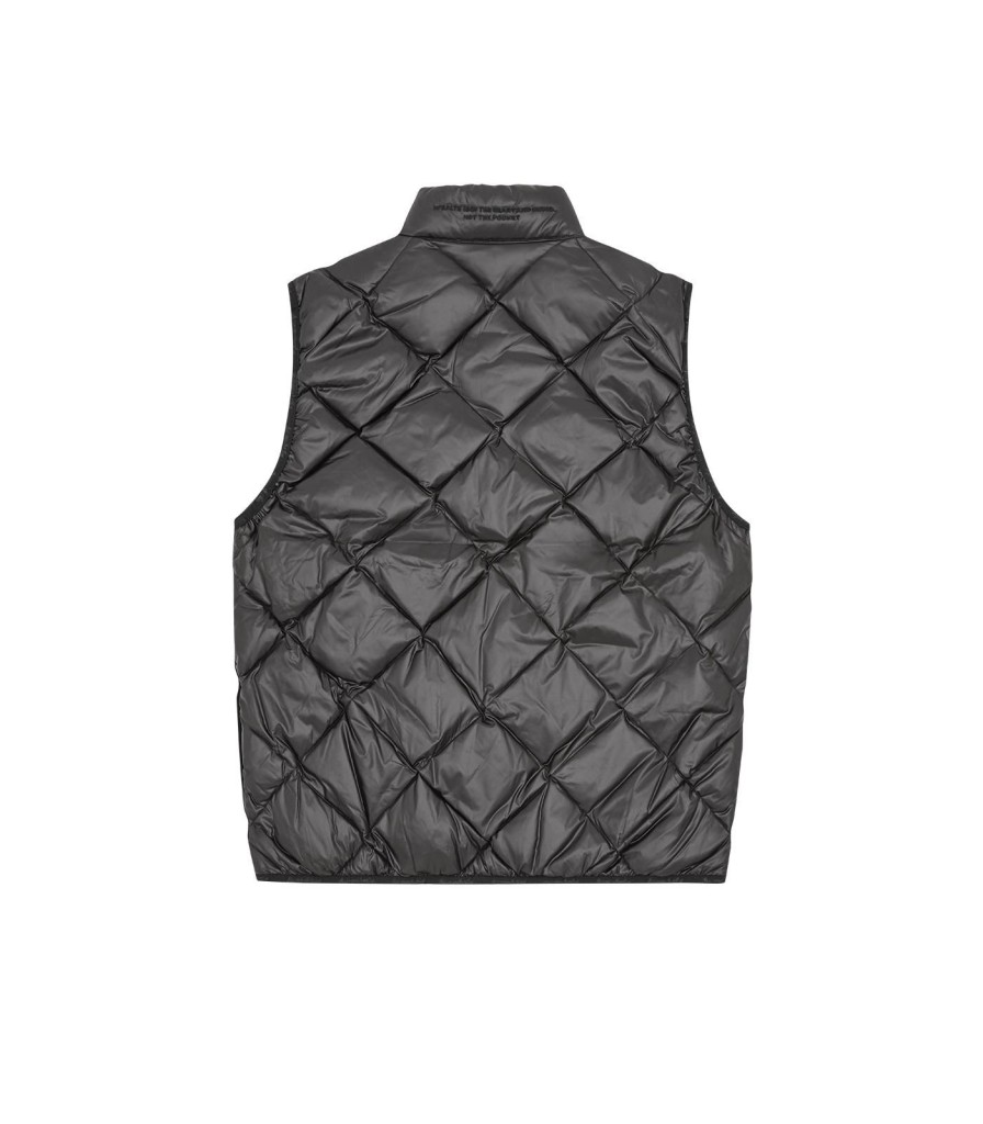 Billionaire Boys Club Pre-Spring '24 Outerwear | Quilted Lightweight Down Vest - Black