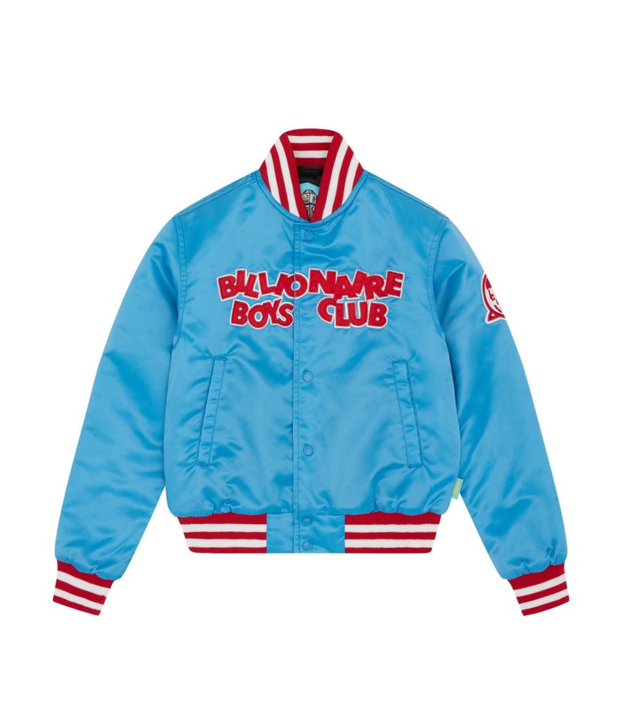 Billionaire Boys Club Kids Kids | Kids Satin Bomber Jacket - Blue