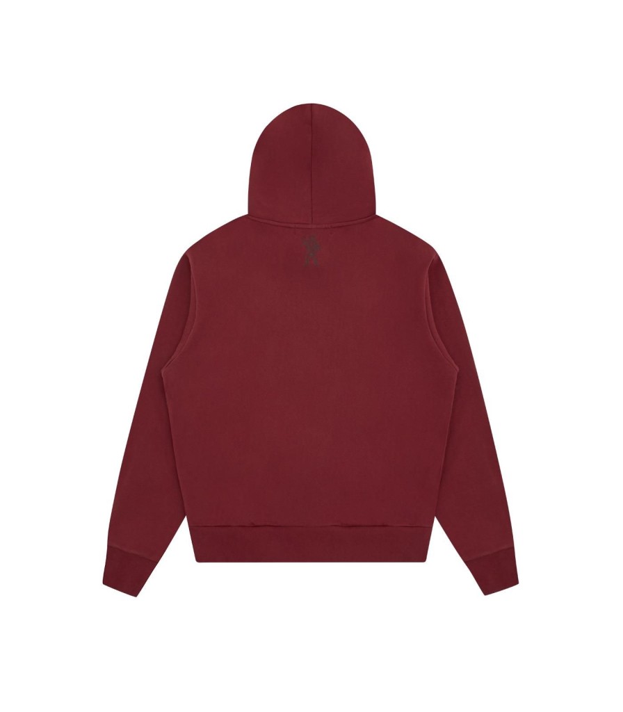 Billionaire Boys Club Spring '24 Hoodies | Crest Logo Popover - Burgundy