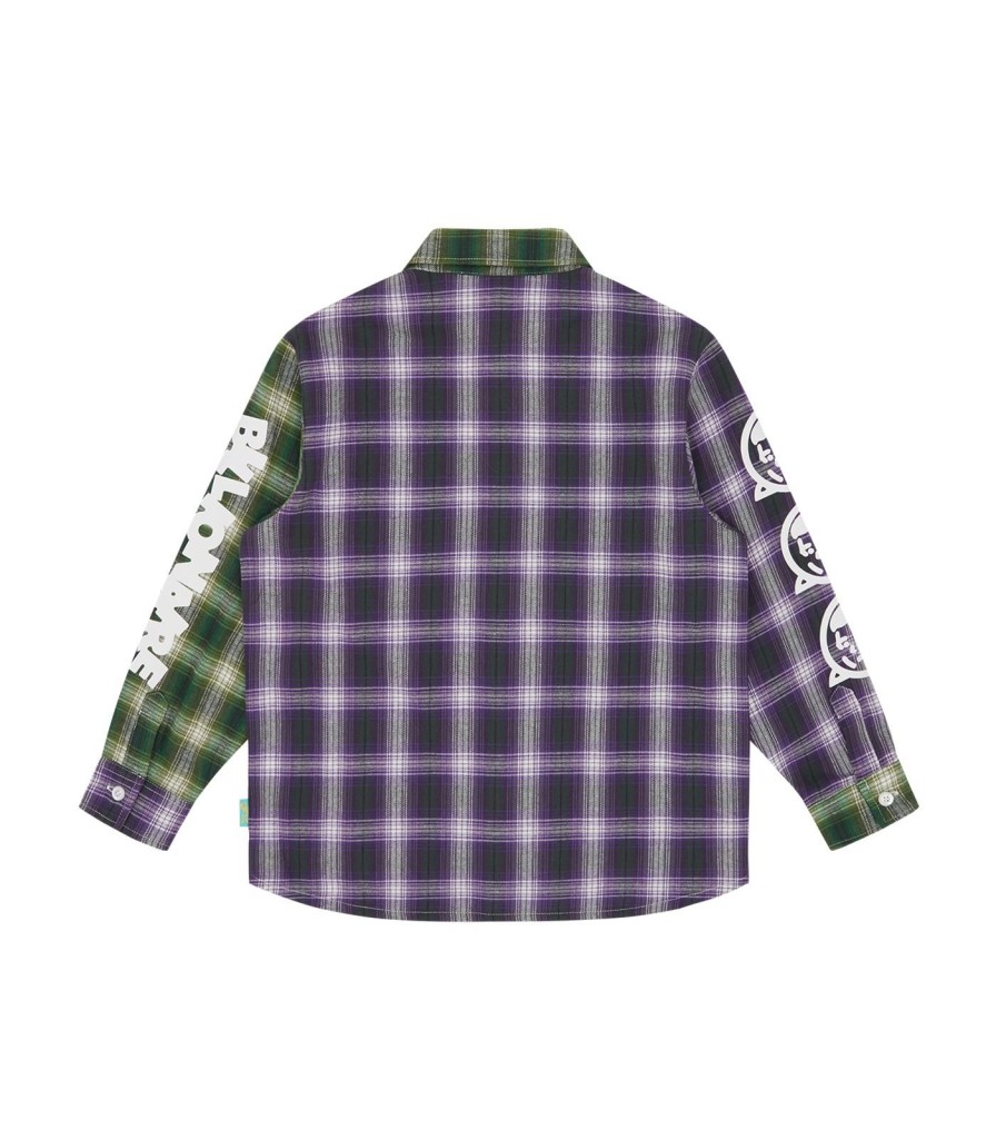 Billionaire Boys Club Kids Kids | Kids Check Shirt - Purple